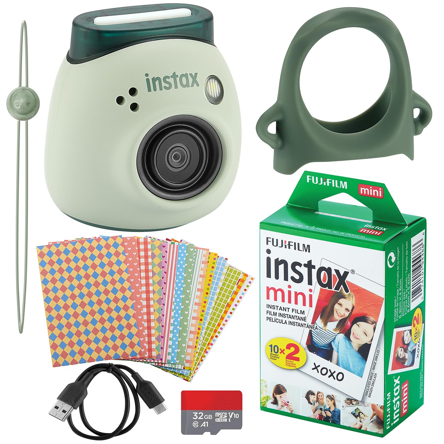 Amazon.com : Fujifilm Instax Pal Digital Camera, 20 Fujifilm Mini